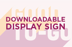 Downloadable display sign